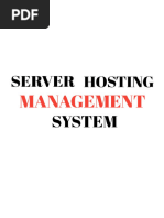 Server Hosting Management System (Ip Class 12) (2024-25)