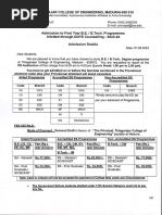 BE BTech Counseling Admission 2023 24