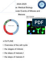 3.molecular Events of Mitosis and Meiosis