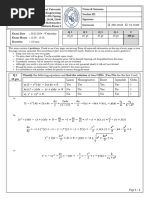 Mak210e Midterm1 Spring 2024 Solution