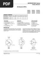 2N/PN/SST4391 Series: Vishay Siliconix