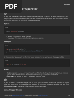 Java Instanceof Operator