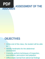 Abdominal Assessment