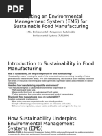 Adopting An Environmental Management System (EMS)