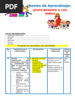 4° Sesión Día 2 Rel Jesús Bendice A Los Niños