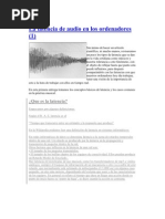 Latencia de Audio en Las Computadoras