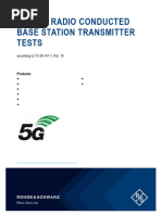 5G NR BaseStation TX Tests