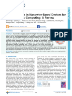 Qiu Et Al 2024 Advancements in Nanowire Based Devices For Neuromorphic Computing A Review