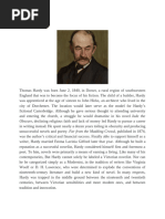 Thomas Hardy The Man He Killed