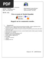 Prise en Main de MatlabSimulink