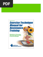 Instant Ebooks Textbook Exercise Technique Manual For Resistance Training 3rd Edition - Ebook PDF Version Download All Chapters