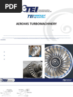 GTU AERO445 Turbomachinery WEEK4 5 Notes