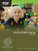 Welcome Pack - Sherborne Qatar Prep BH