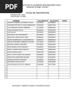 Ficha de Inscripcion Nolasco 2009