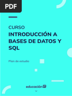 Curso de Introduccion SQL