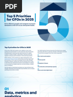 Top 5 Priorities For CFO 2025