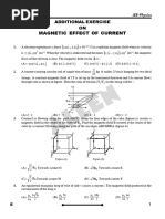 Magnetic Effect of Current 2 Addt