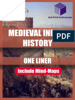 Medieval History - One Liner