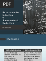 3 - Razonamiento Inductivo y Deductivo