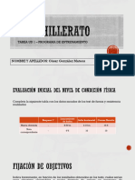 Plantilla Trabajo 1º BACHILLERATO EF