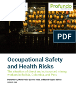 CNVI-0374 Profundo OSH Risks For Mining Workers in Bolivia Colombia and Peru Report