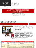 U.1 Datos y Distribuciones de Frecuencias