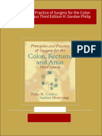 Principles and Practice of Surgery For The Colon Rectum and Anus Third Edition H. Gordon Philip Download PDF