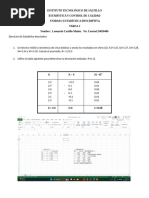 Tarea 2, Ejercicios de Estadística Descriptiva