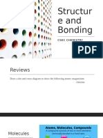 Form 3 Structure and Bonding