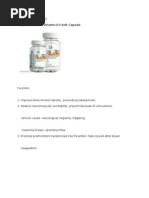 Liquid Calcium + Vitamin D3 Soft Capsule