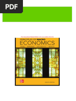 Principles of Macroeconomics, 8e ISE 8th/ISE Edition Robert H. Frank Download PDF