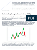 Change in State of Delivery (CISD) - ICT Trading Concept