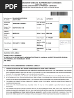 CRE-2023 (IV) Deepak Admit Card