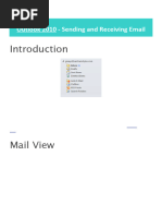 Outlook 2010 - Sending and Receiving Email