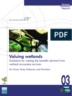 Wetlands Valuation