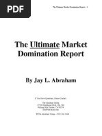 Jay Abraham Market Domination Report