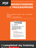 Programming in C 