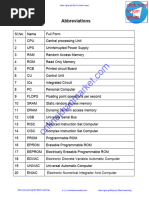 Abbbreviations