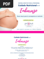 Cuidado Nutricional en El Embarazo - Material Didáctico