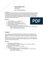 G4 - Passage Comprehension For Revision