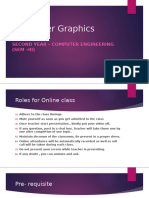 Computer Graphics - PPT - CH1