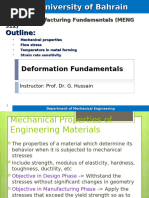 Deformation Fundamentals