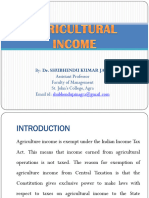 Emailing Agricultural Income