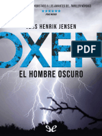 Oxen 2 - El Hombre Oscuro - Jens Henrik Jensen