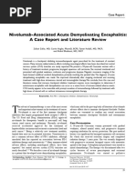 Nivolumab-Associated Acute Demyelinating Encephalitis: A Case Report and Literature Review