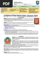 2do - Las Religiones en El Mundo Hinduismo, Budismo, Confucionismo, Taoísmo