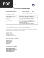 Lenguaje 6° Basico Evaluacion Formativa N°2