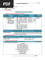 Sesiones Del Proyecto 1°