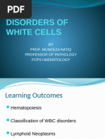 WBC Disorders 1 Disorders of White Cells - 27-05-19 Modified