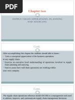 Chapter Two: Supply Chain Operations: Planning and Sourcing